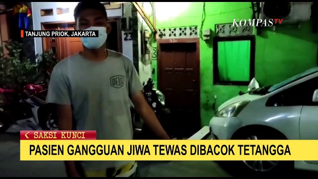 Tersinggung Diejek, ODGJ di Tanjung Priok Bacok Tetangganya Hingga Tewas