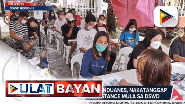 GOVERNMENT AT WORK: 267 estudyante sa Catanduanes, nakatanggap ng educational assistance mula sa DSWD; Quezon City LGU, namahagi ng livelihood assistance sa 920 displaced workers; 420 sako ng water hyacinth, nakolekta sa Pateros River
