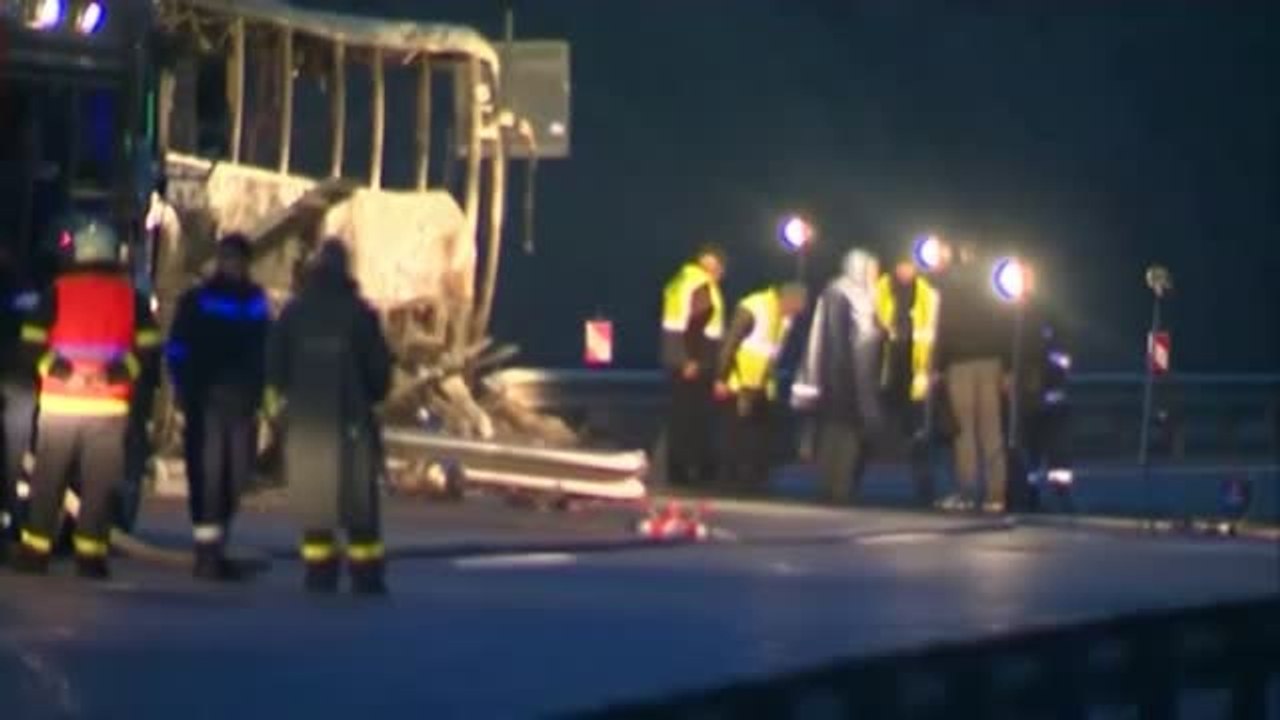 45 fallecidos, entre ellos 12 menores, en un accidente de autobús en Bulgaria