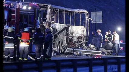 مقتل 46 شخصاً في حادث حافلة في بلغاريا
