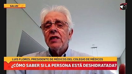 ¿Cómo saber si la persona está deshidratada?