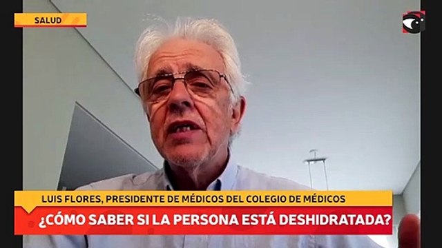 ¿Cómo saber si la persona está deshidratada?