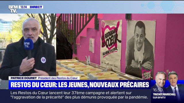 Patrice Douret, président des Restos du Cœur: Nous avons accueilli l'an dernier 1,2 million de personnes dont 40% sont des mineurs
