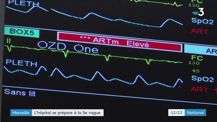 Marseille : l'hôpital de la Timone gère ses patients en vue de la cinquième vague de Covid-19
