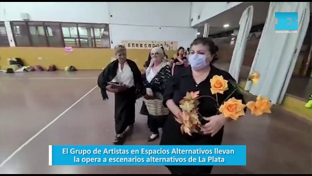 El Grupo de Artistas en Espacios Alternativos llevan la opera a escenarios alternativos de La Plata
