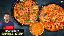 How To Make Universal Gravy Base | All-Purpose Curry Base | One Curry Base By Prateek Dhawan