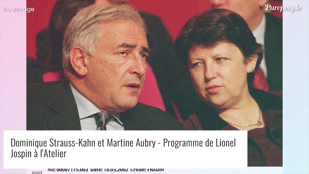 "Martine est folle !" : Quand Dominique Strauss-Kahn a lâché Martine Aubry