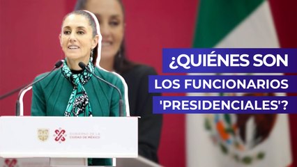 ¿Quiénes son los funcionarios 'presidenciales'?