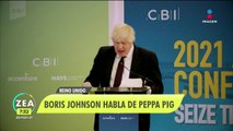 Primer ministro de Reino Unido habla acerca de Peppa Pig