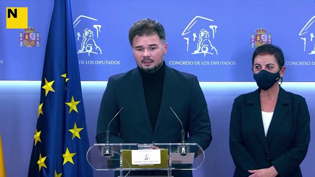 ​ERC tanca un acord amb el govern espanyol pels pressupostos de l'Estat