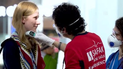 İstanbul Havalimanı'nda dezenfeksiyon çalışmaları aralıksız sürüyor