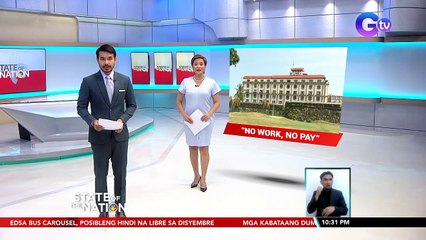 Mga empleyadong ayaw pabakuna at wala nang leave, maaapektuhan ng "No Work, No Pay" policy, ayon sa DOLE | SONA