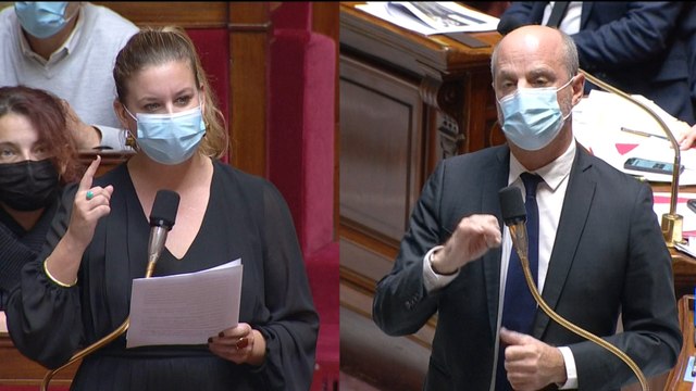 Crise en Guadeloupe: l'échange tendu entre Mathilde Panot (LFI) et Jean-Michel Blanquer à l'Assemblée