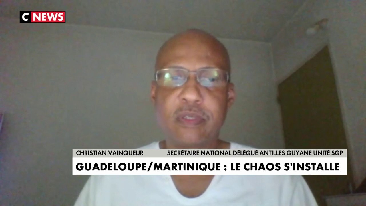 Christian Vainqueur sur les émeutes aux Antilles : «C'est la résultante des  conflits sociaux qui n'ont pas été réglés» - Vidéo Dailymotion