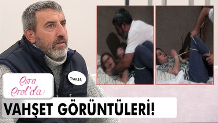 Bu görüntüler çok konuşulacak! Karısının elini kolunu bağladı!  - Esra Erol'da 23 Kasım 2021