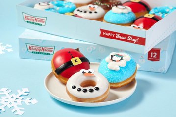 Krispy Kreme's New Let It Snow Collection is Holiday Magic in a Box