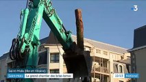 Saint-Malo : le grand chantier des brise-lames a débuté
