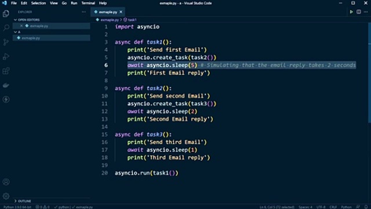 Python Async _  Asynchronous IO Introduction