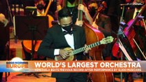 Venezuela wins Guinness record for world's largest orchestra with 12,000 musicians