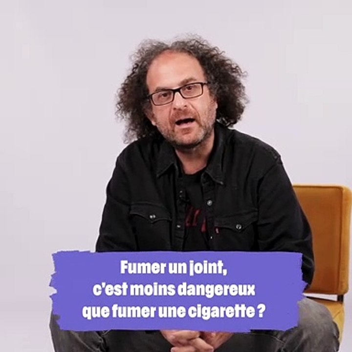 Fumer un joint, c'est moins dangereux que fumer une cigarette ?