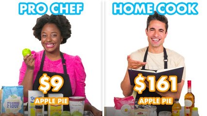 $161 vs $9 Apple Pie: Pro Chef & Home Cook Swap Ingredients