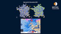 prévisions météo du mardi 23 novembre 2021 - bis