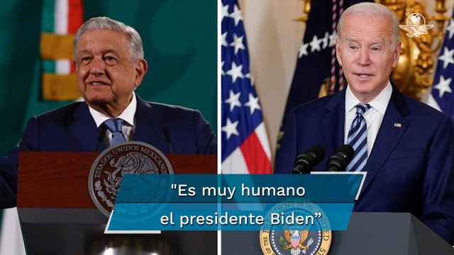 AMLO agradece a Joe Biden haber vacunado contra Covid a migrantes sin importar si tenían papeles