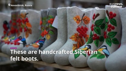 Is this traditional Siberian felt boot maker one of Russia's last?