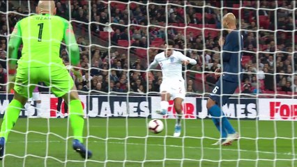 England 30 USA Callum Wilson Bags International Debut Goal Official Highlights
