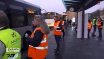 Hjørring ramt af bus-demonstration onsdag morgen | Tid til at trykke STOP | Nordjyllands Trafikselskab | 14-11-2018 | TV2 NORD @ TV2 Danmark