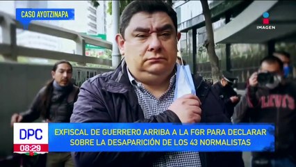 Caso Ayotzinapa: Exfiscal de Guerrero arriba a la FGR para declarar