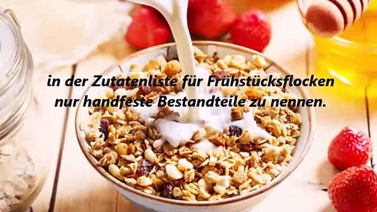 Liebes -  Müsli, unbeabsichtigter SEK   Einsatz und absolutes Rauchverbot