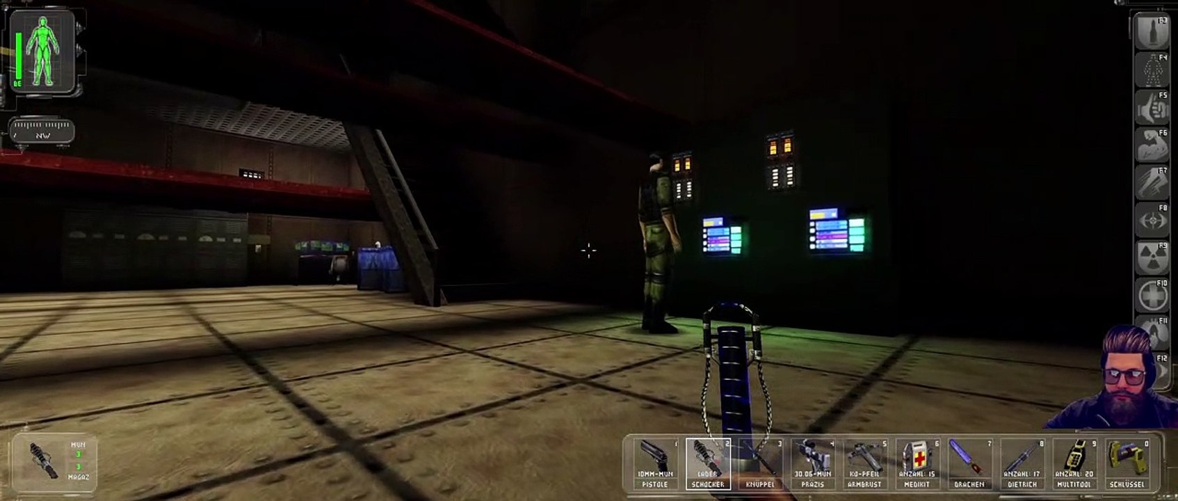 Deus Ex (GOTY)  Let's Play Folge #029 Erkundung des Frachters / Bomben vorbereiten [German/Deutsch]