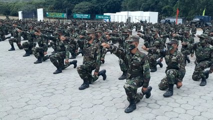 Ejército de Nicaragua cuenta con 303 nuevos soldados del Curso de Infantería
