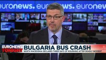 Bulgaria bus crash: At least 45 people killed, including children, as vehicle bursts into flames