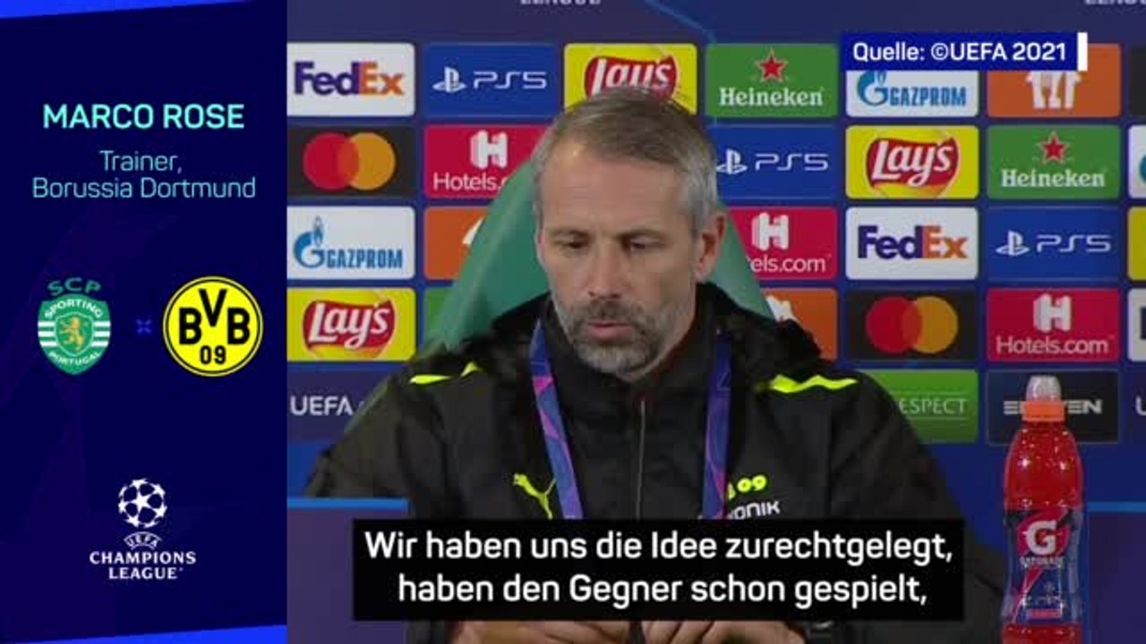 Rose vor Sporting: “Wir spielen auf Sieg”