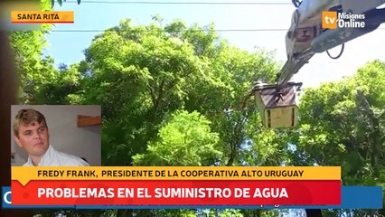 Problemas en el suministro de agua