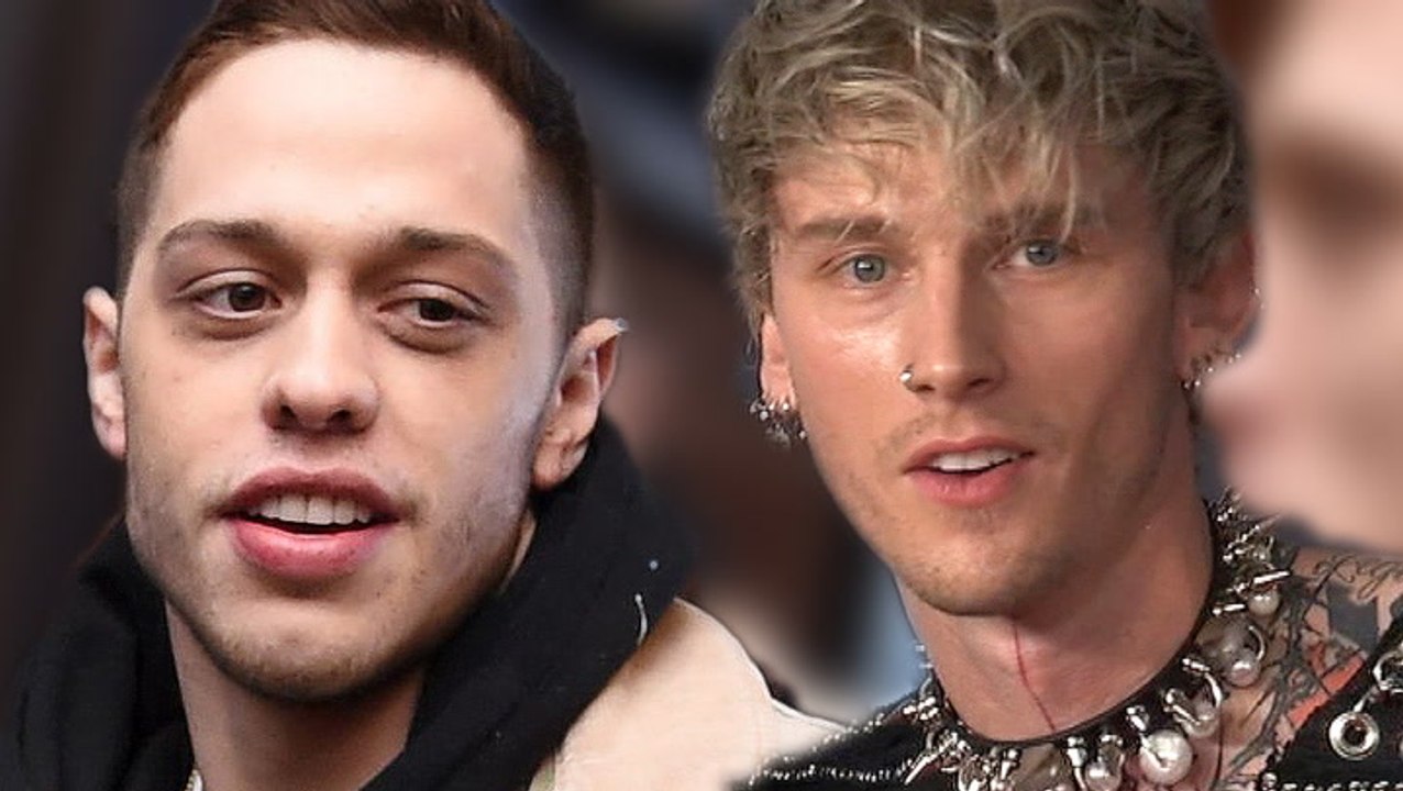 Machine Gun Kelly Has An Interesting Response To Pete Davidson Dating Kim Kardashian
