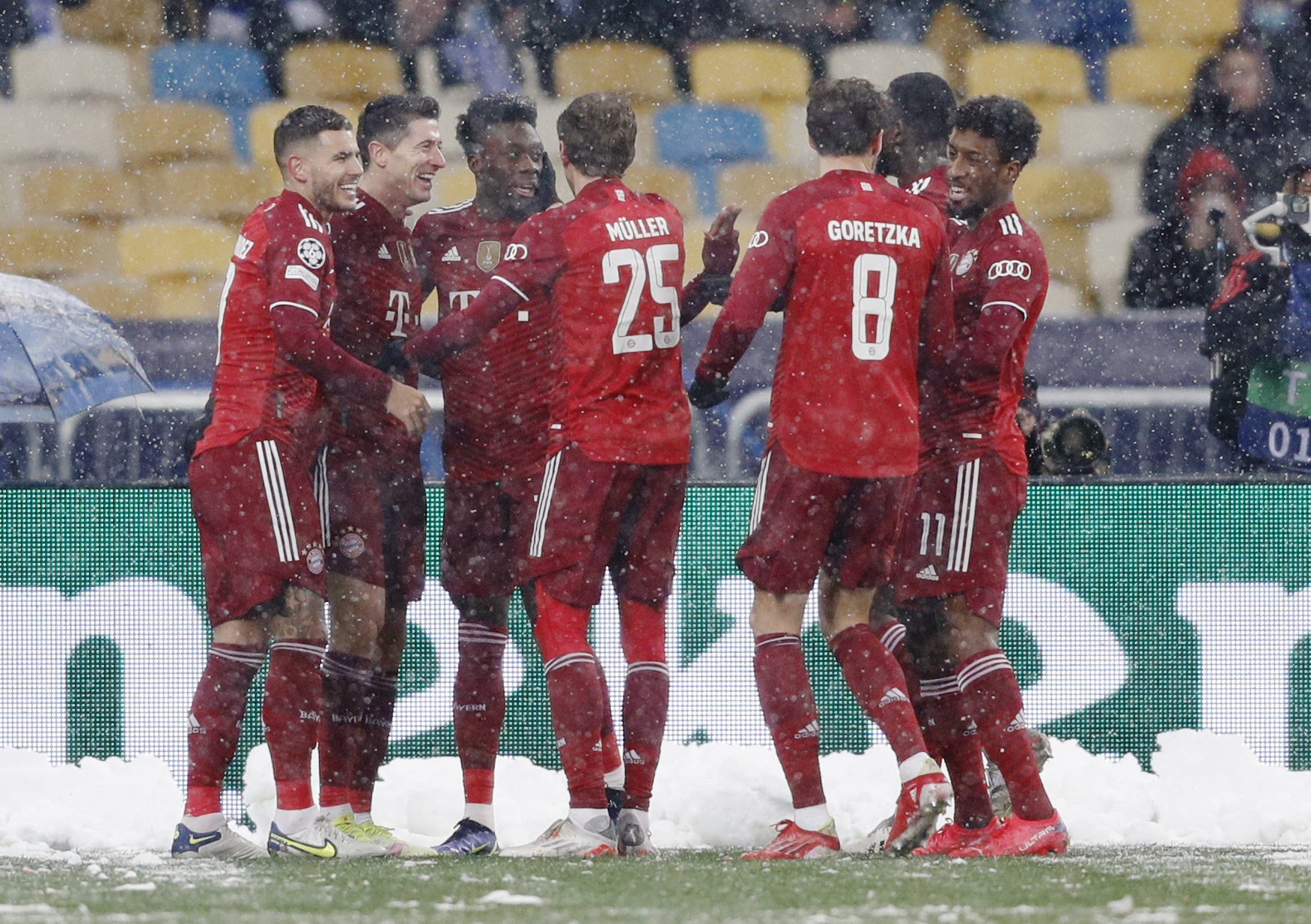 Ligue des Champions : Un sans-faute et la première place pour le Bayern