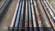 Transports : comment la SNCF démantèle et recycle ses anciens trains