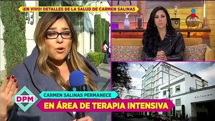 'Está bien dentro de su gravedad' Nieta de Carmen Salinas sobre su estado de salud