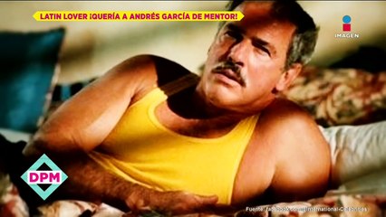 Latin Lover quería que Andrés García le diera tips de como 'Pedro Navaja'