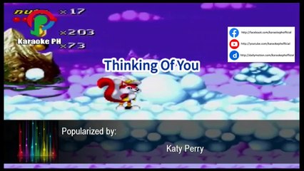 Katy Perry Thinking Of You Karaoke PH