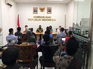 40 Perwakilan Masyarakat Adat Danau Toba Mengadu ke Komnas HAM