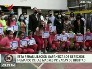 Rehabilitada área de reclusión de madres en el Instituto Nacional de Orientación Femenina