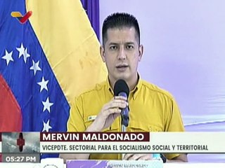 Vicepdte. Sectorial Mervin Maldonado ofrece balance de atención a víctimas por la guerra económica