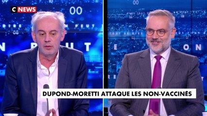 Arnaud Benedetti : «Je pense qu’Eric Dupond-Moretti, au regard de son comportement, n’est pas le meilleur passeur pour convaincre les récalcitrants d’aller se faire vacciner»,