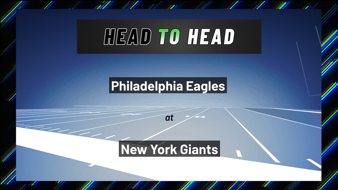 Philadelphia Eagles at New York Giants: Moneyline