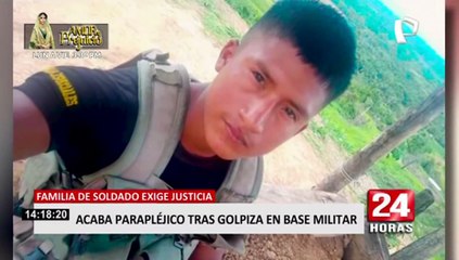 Soldado quedó parapléjico tras recibir paliza dentro de base militar