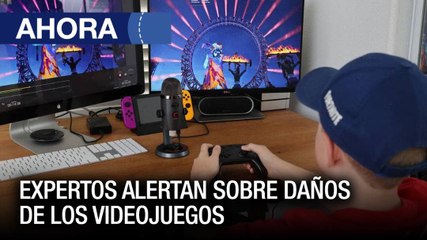 Expertos alertan sobre daños de los videojuegos - #25Nov - Ahora